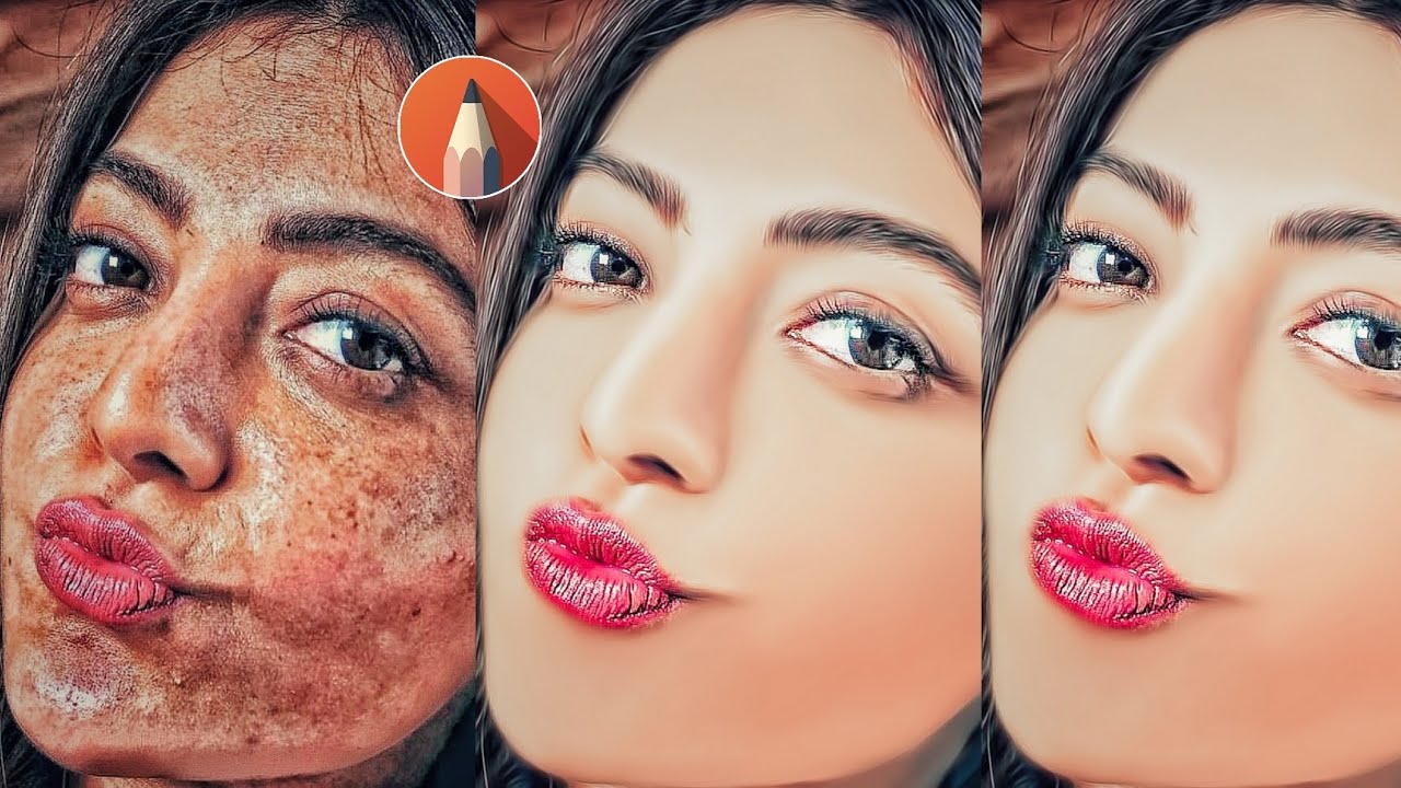 FRESH Smooth + Clear Oily Face Smooth | Autodesk Sketchbook Editing |Face Smooth Editing|Edit Photos