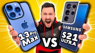 iPhone 13 Pro Max VS Galaxy S21 Ultra : le Gros Comparatif !