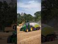 Strohbergung am Abend☀️🤩 #farming #jpagrar #agriculture #landwirtschaft #claas #johndeere #fendt