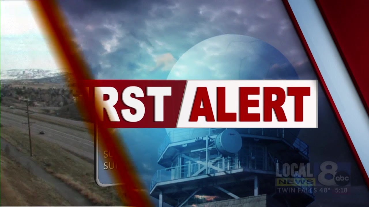 Scattered Rain and Snow showers overnight continuing into Monday - YouTube