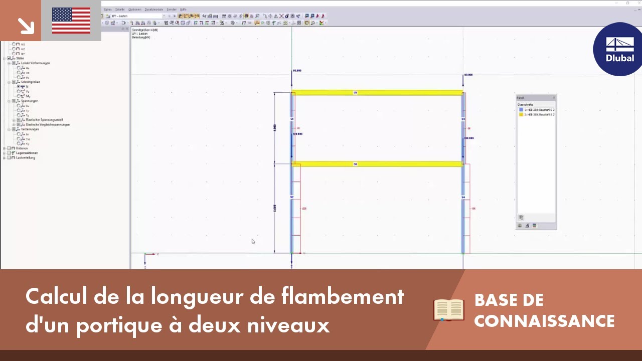 [EN] Ko 001635 Calcul de la longueur de flambement d'un portique à — free download