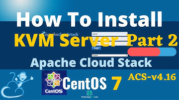 How To Install KVM Server on CentOS 7 Apache Cloud Stack 4.16