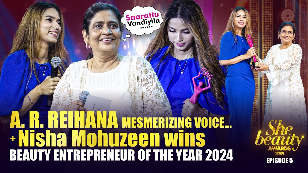 A.R. Reihana's amazing voice ️ Nisha Mohuzeen - Beauty Entrepreneur ...