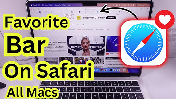 How to Show/Hide Favorite Bar on Safari MacBook (Sequoia)