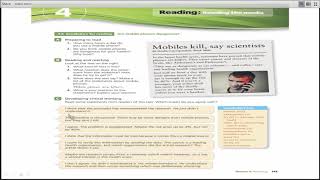 EL112/ Theme 4 ( Live Class/ Rest of Reading& Start of Writing)