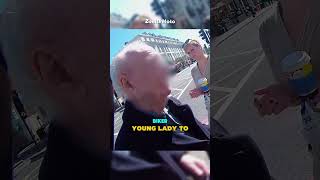 Biker stops everything to help this man! 🏍️ #shorts #bikelife #hero #humanity #kindness #respect