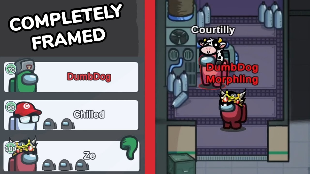 Morphling role is TOO EASY | DumbDog Modded Among Us