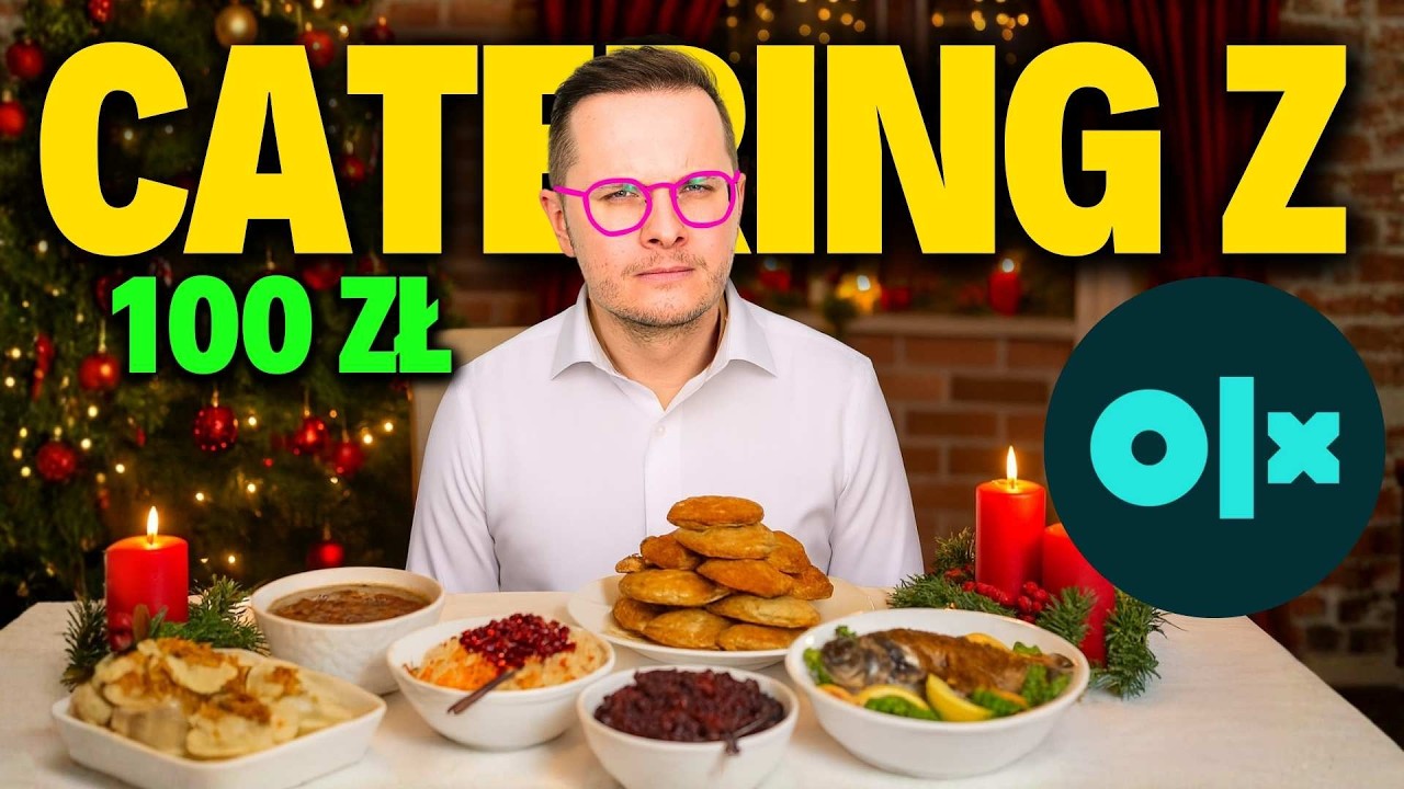 ZAMÓWIŁEM CATERING WIGILIJNY Z OLX - CZY JEST LEPSZY NIŻ MAGDY GESSLER?!