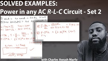 Finding the Power (P) in AC circuits - Solved Examples (Set 2) - Tutorial 11