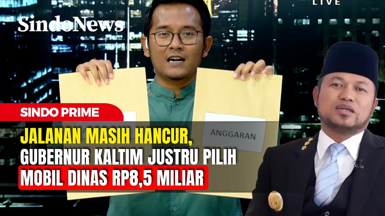 Jalanan Masih Hancur, Gubernur Kaltim Justru Pilih Mobil Dinas Rp8,5 Miliar | Sindo Prime | 27/02