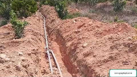 Hướng dẫn thi công đường ống cho địa hình đồi dốc phức tạp