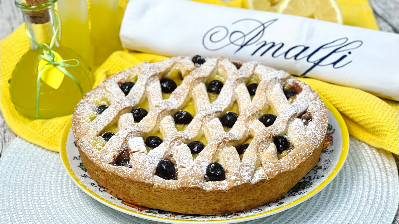 Crostata Amalfitana al Limoncello