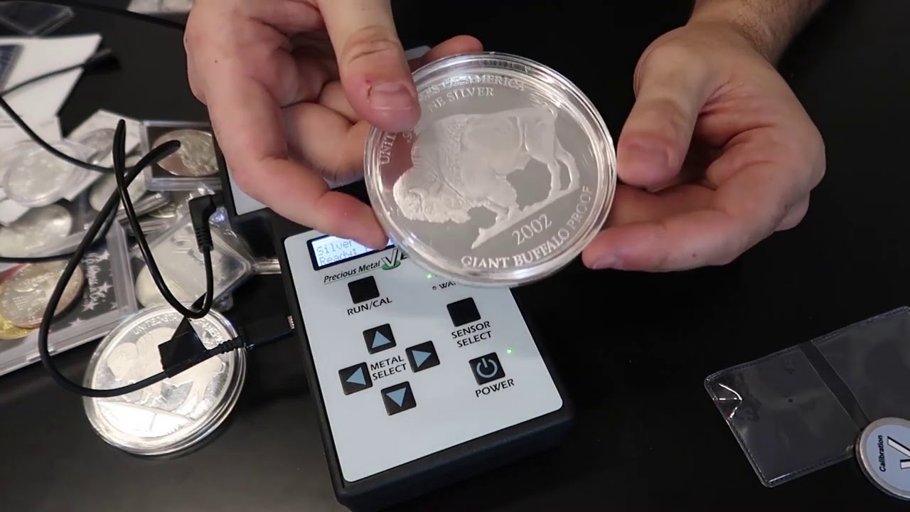 Precious Metal Verifier Available to Help Determine Genuine Gold & Silver  Items. VIDEO: 4:17