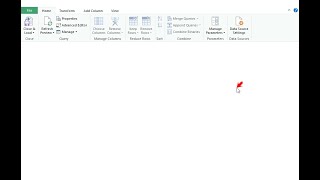 Open the Advanced Query editor.