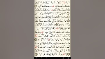 ماهر المعيقلي سورة النحل مكتوبة صفحة 281 مصحف المدينة المنورة جودة عالية