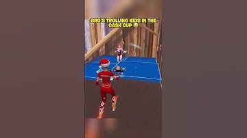 Bugha TROLLS kids in the Solo Cash Cup 🏆😂