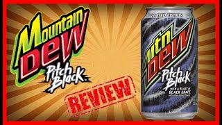 ♥Mountain Dew Pitch Black | Drink Review♥-Oct 18th 2018