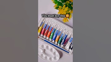 Doms Tubes watercolor unboxing 💖🥰#trending #shorts #unboxing