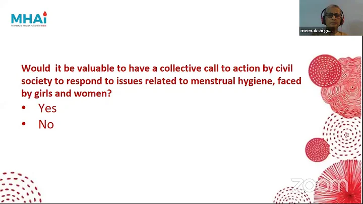 Periods don't stop for pandemics- Access, use and disposal of MH products during COVID19