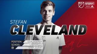 Watch: Stefan Cleveland's SuperDraft selection