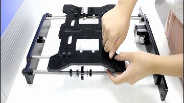 6  Build the print platform——prusa I3 M201