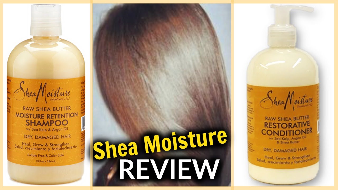Shea Moisture Raw Shea Butter Shampoo And Conditioner REVIEW