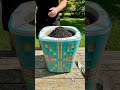DIY Casting a Patterned Concrete Pot Using a Laundry Basket #backyarddesign