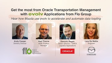 Get the most from Oracle Transportation Management with evolv Applications from Flo Group