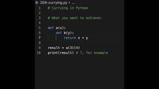 Currying is a term from functional-oriented programming. It is refered to the functions