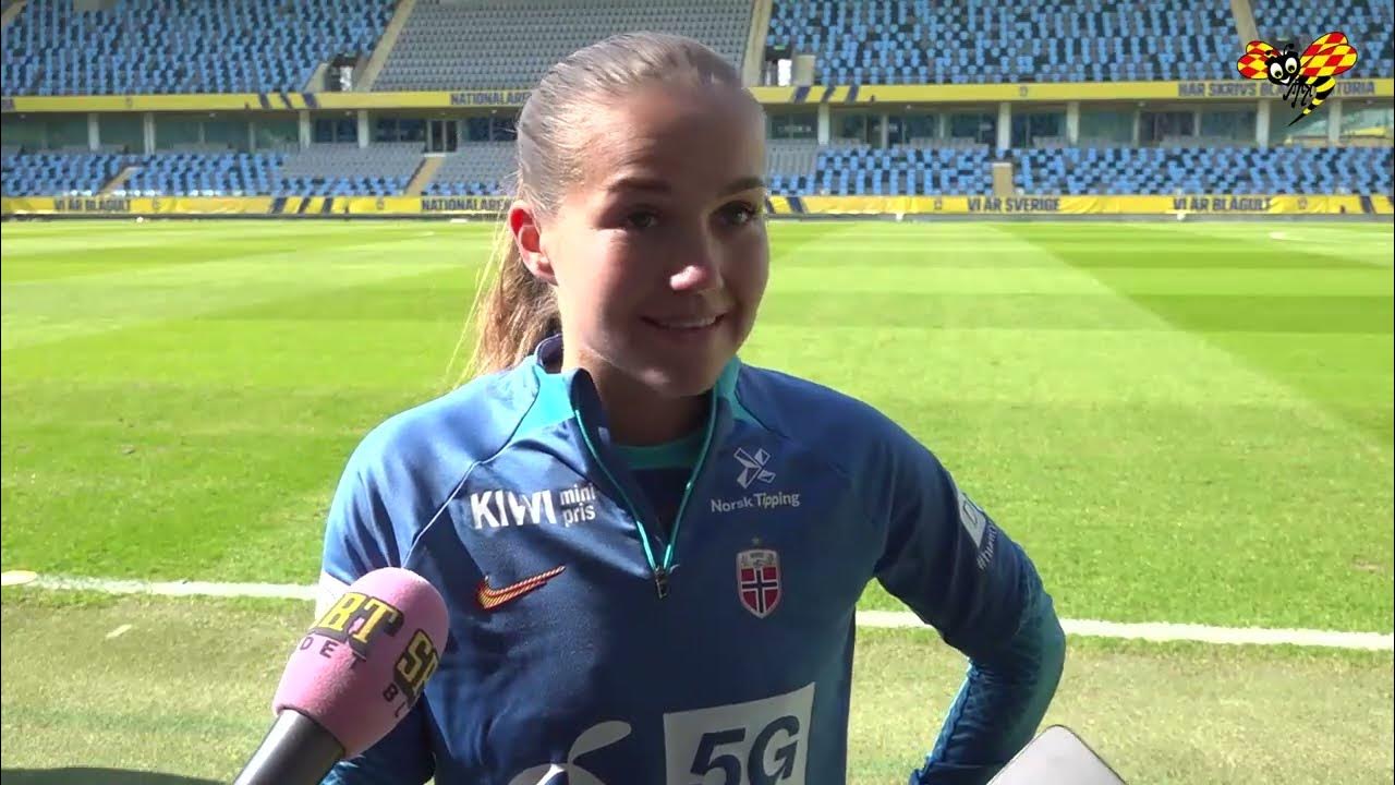 Guro Reiten about the WSL commentators' difficulties pronouncing her