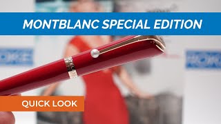 Collector&#39;s Special! Montblanc Muses Marilyn Monroe Special Edition Rollerball Pen MB116067