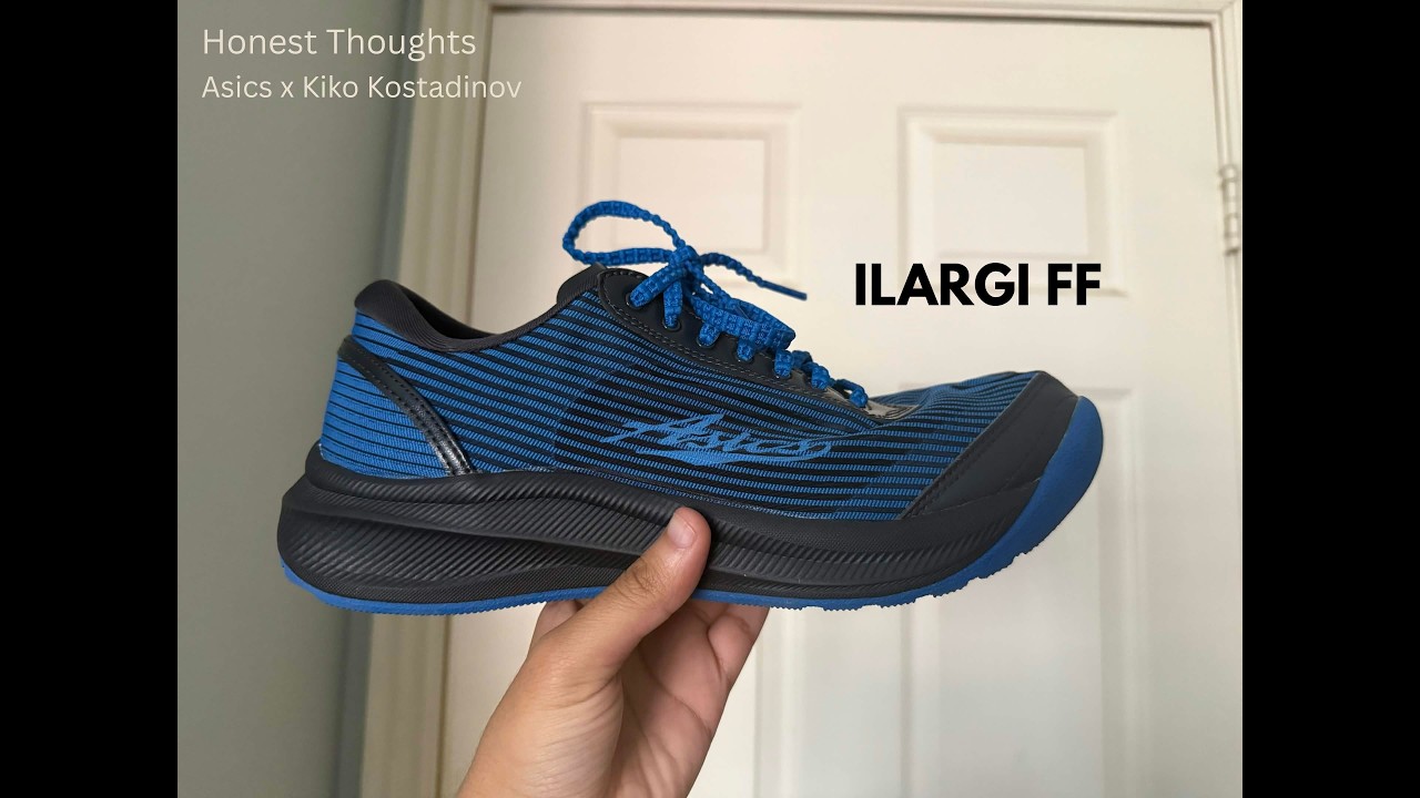 美品 Kiko Kostadinov Asics lLARGI FF 24.5 Unboxing + Thoughts on the ASICS x Kiko ILARGI FF's - YouTube