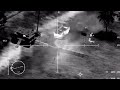 AC-130 Gunship Thermal Vision firing - Combat Footage - USAF - ArmA 3 Mission