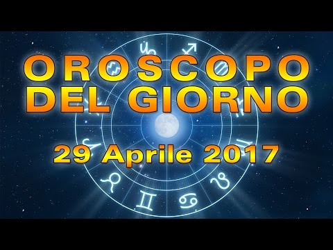 Video: Oroscopo 29 Aprile
