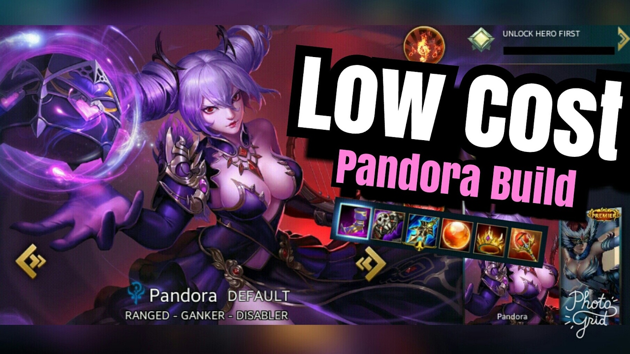 Pandora Build - Low Cost (Get Your Full Build Fast) - from Heroes Evolved!