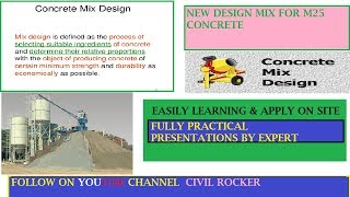 HOW TO DESIGN CONCRETE MIX AS PER IS CODE PRESENTATIONS