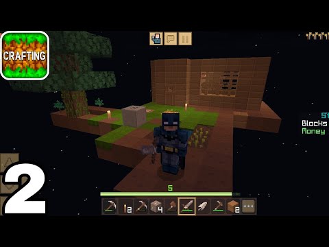 Video Crafting and Building One Block Skyblock Gameplay Part... - youtube