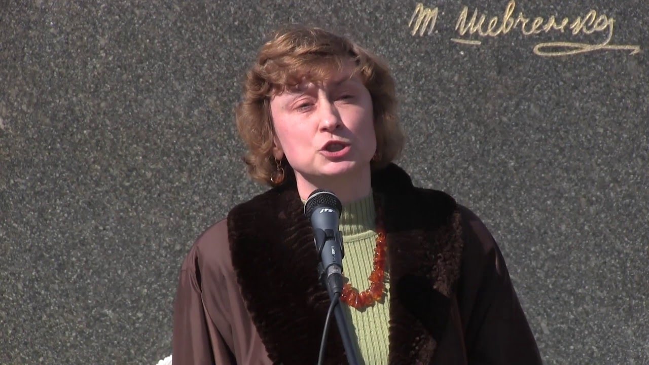 Виступ літературознавця Антоніни Вчорашня на річницю Т.… — Transcript