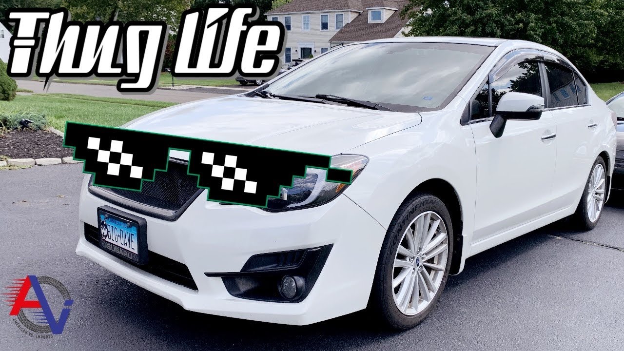 How to Make Your Subaru Impreza 2.0i Look Cooler. - YouTube