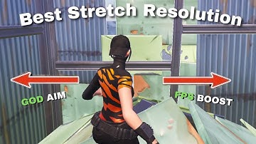 How to Get the *BEST* Stretched Resolution in Fortnite Chapter 7 (1720 x 1080)