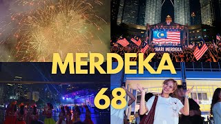 Malaysia Merdeka 2025 Celebration at KLCC 🎆 | Independence Day Fireworks