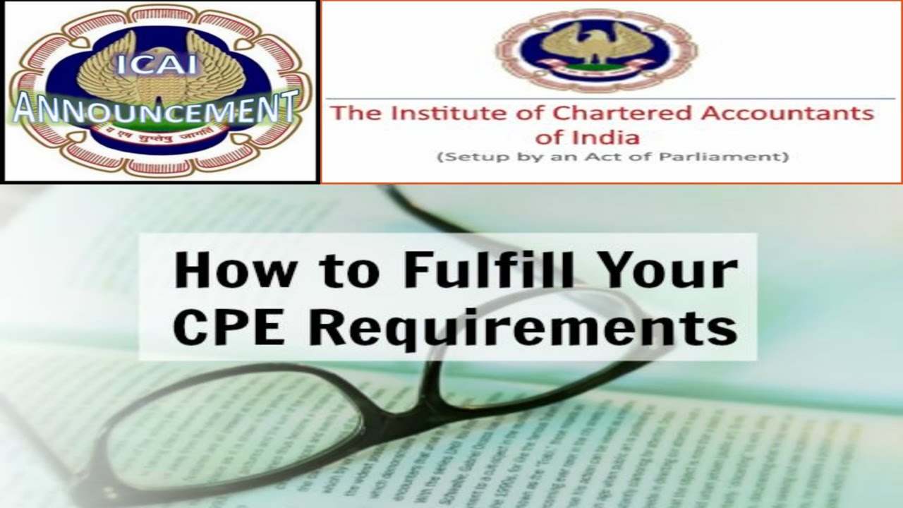 Latest update for compliance of CPE Hours requirements YouTube