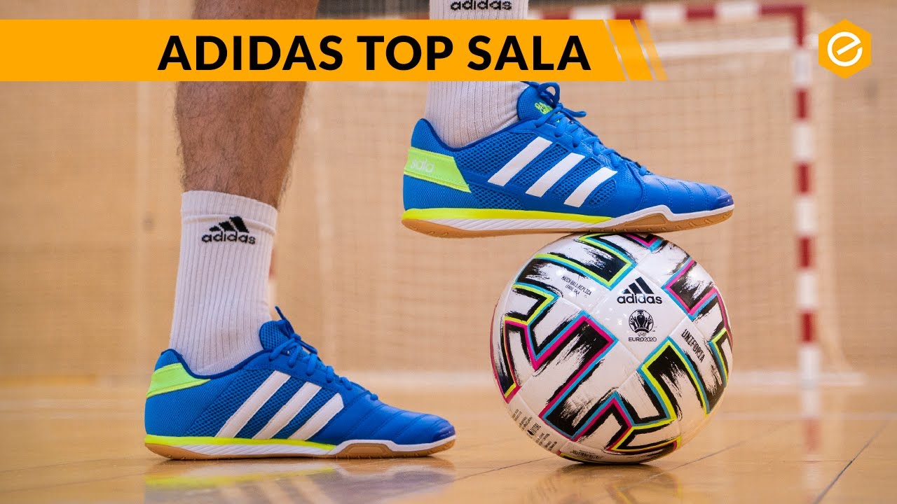 Zapatillas Fútbol Sala Adidas Top Sala Azul/Blanco Hombre