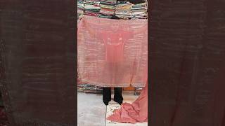 Light Gajri Stone Work Shinner Silk Saree – Elegant Party Wear Collection | M.K Saree Shop