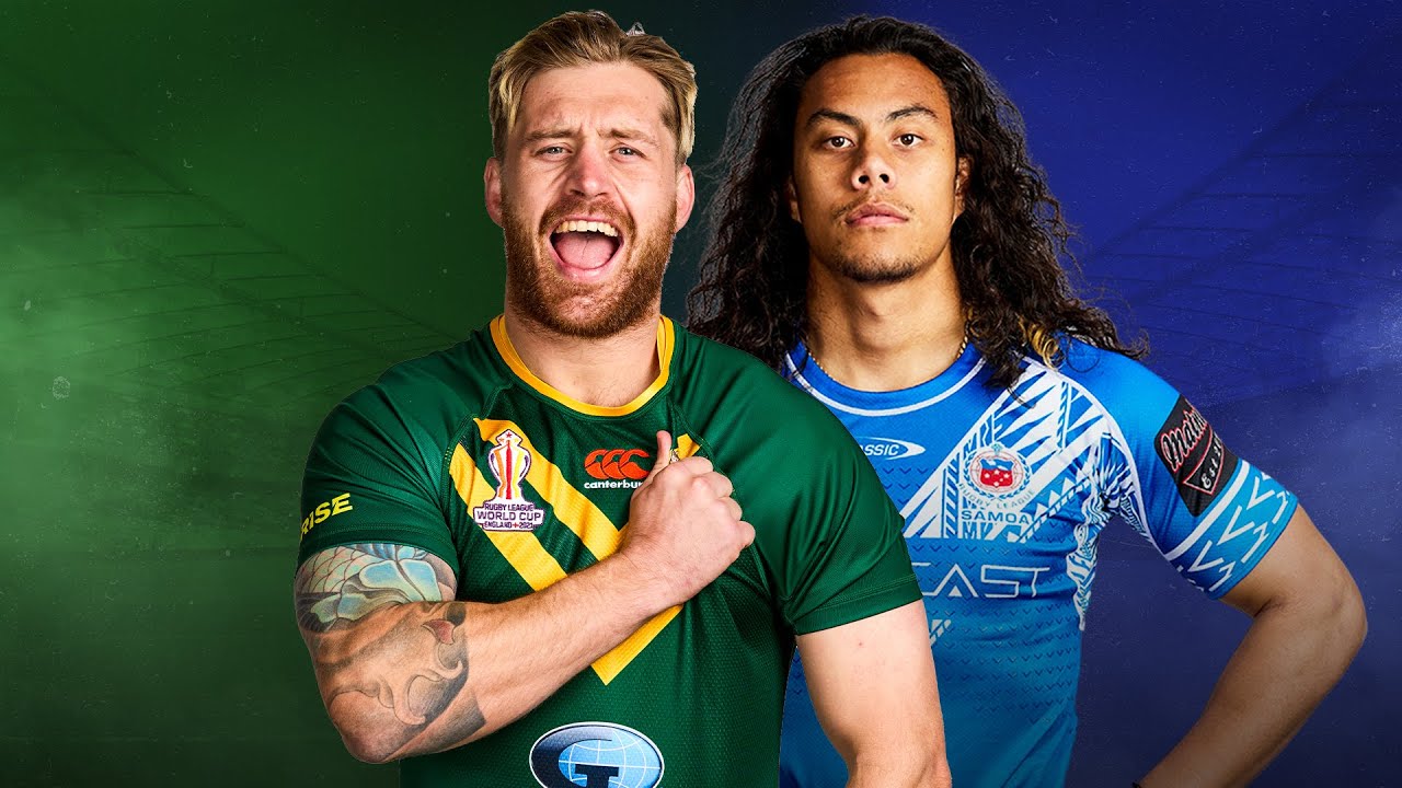 Kangaroos v Toa Samoa 2021 Rugby League World Cup Final Preview