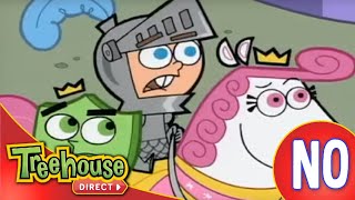 Fairly Oddparents Mighty Mom Og Dyno Dad Ridende Ridder Til Hest - Ep.15 Norsk