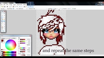 How to recolour graal heads on paint.net