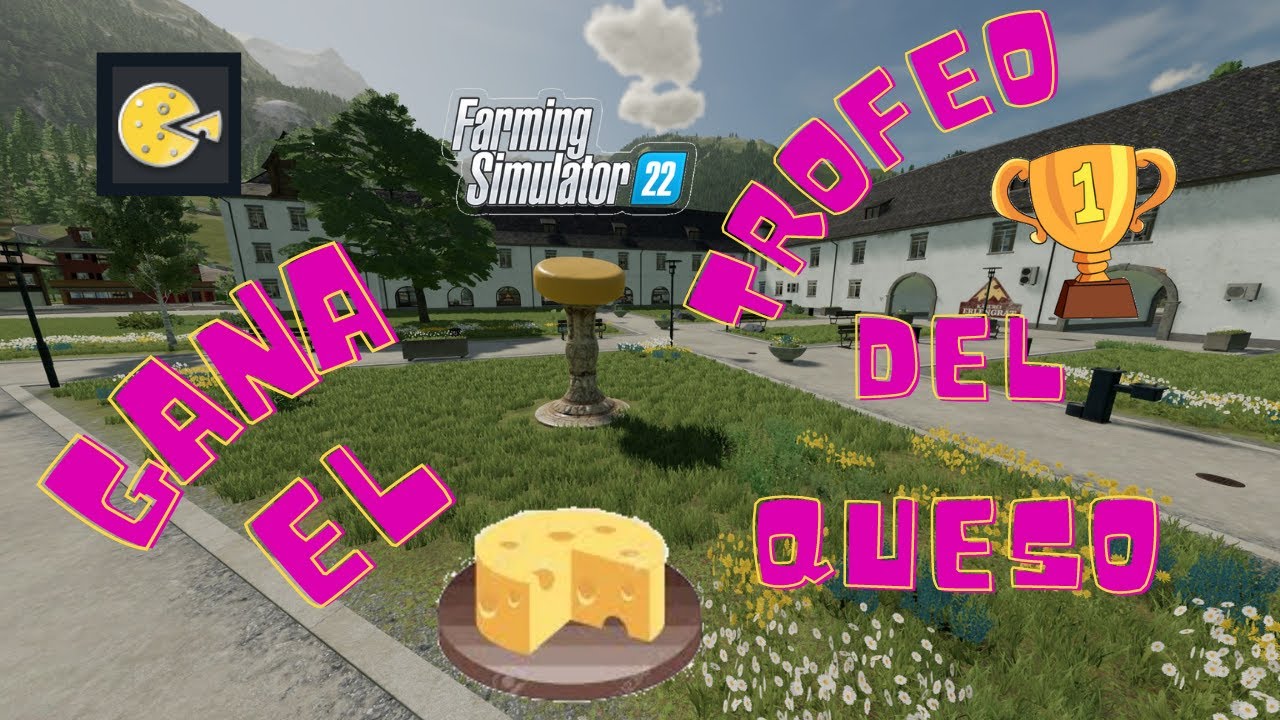 farming simulator 22 /Coleccionables mapa erlengrant Trofeo del queso/