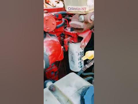 Fuel filter replacement on cummins 6.7L M2 106 - YouTube