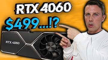 The RTX 4060 costs... $499..? Is Nvidia Getting it Completely WRONG?